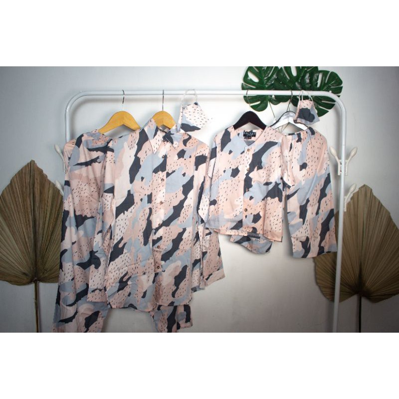 PIYAMA COUPLE IBU DAN ANAK / BAJU COUPLE RAYON