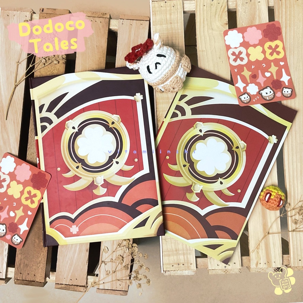 

Klee Dodoco Tales Notebook and Glitter Sticker