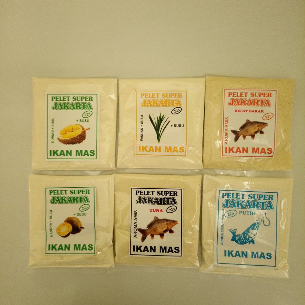 Pelet Super Jakarta / Umpan Ikan Mas