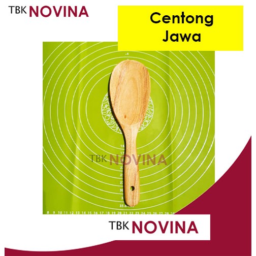 SPATULA SODET IRUS CENTONG KAYU MAHONI