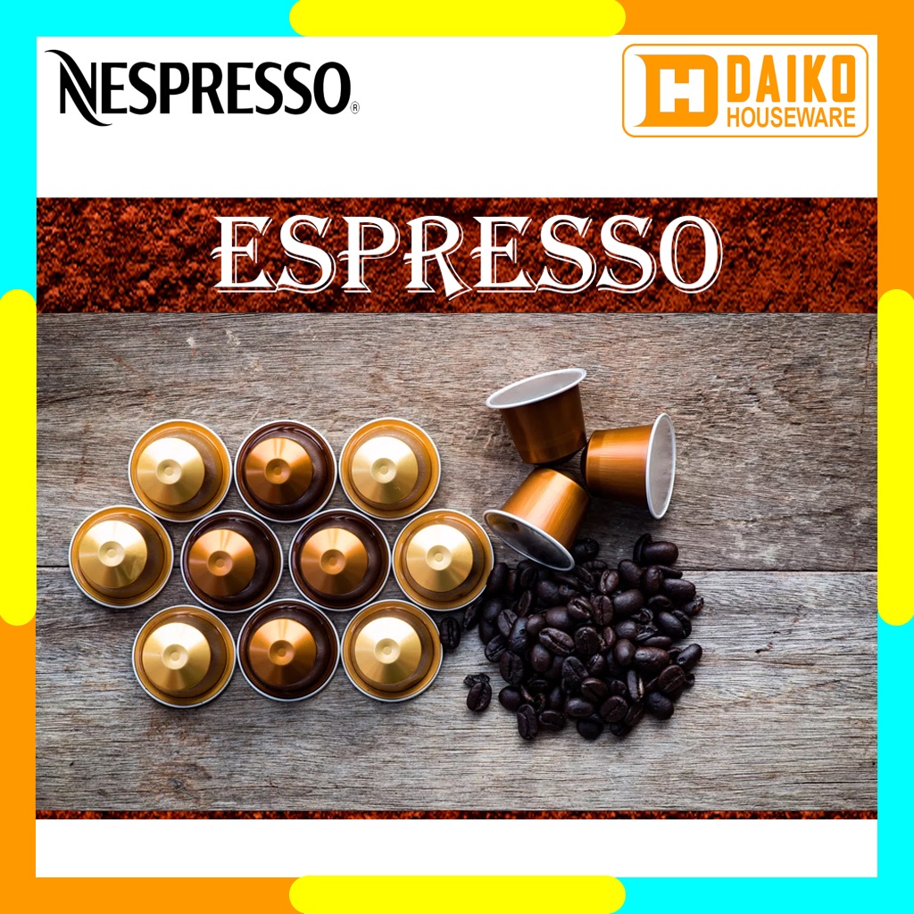 Capsule Nespresso Espresso Original Nestle 1 Pack Coffee - Kopi Kapsul Expired Panjang