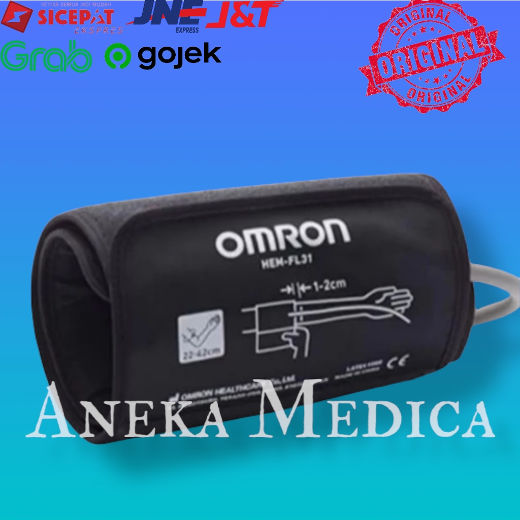 Omron soft cuff / manset dewasa size Large jumbo 22-42cm