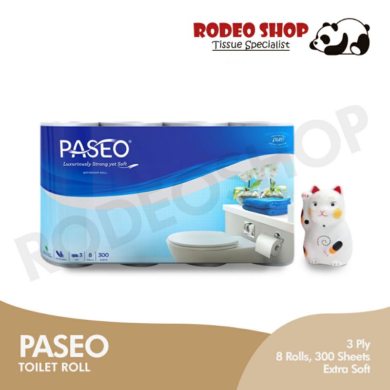 Jual Paseo Elegant Tissue Toilet Sheet Roll Shopee Indonesia