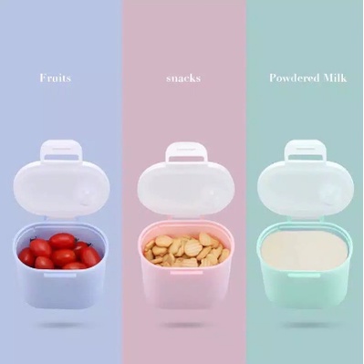 Toples Susu Bubuk C4 Tempat Kotak Wadah Penyimpanan Susu Bubuk Bayi Portabel Sealed