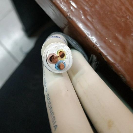 KABEL TUNGGAL NYM 3X6MM 3X6 MM METAL METERAN - KABELINDO