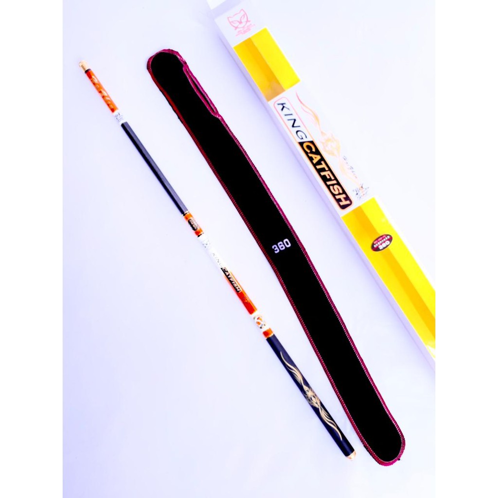 Joran Tegek King Catfish HAIZEN 360 450 540 Bahan Carbon Omah Pancing Shop