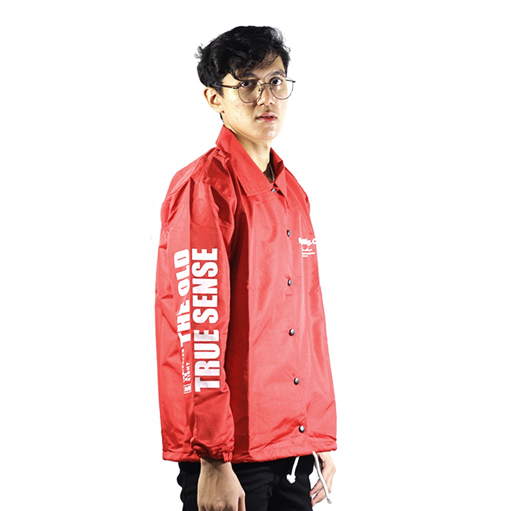 Eight Wardrobe Coach Jacket Road To Race Red
