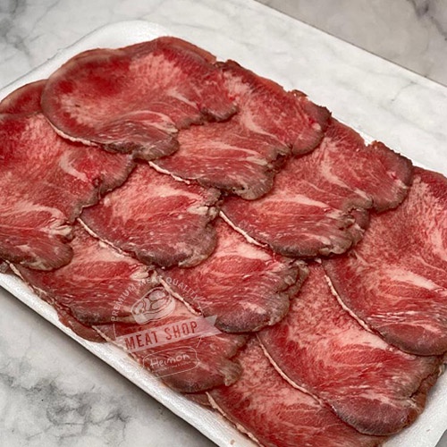 

DAGING LIDAH SAPI SLICE AUS OX TONGUE SLICE GYUTAN