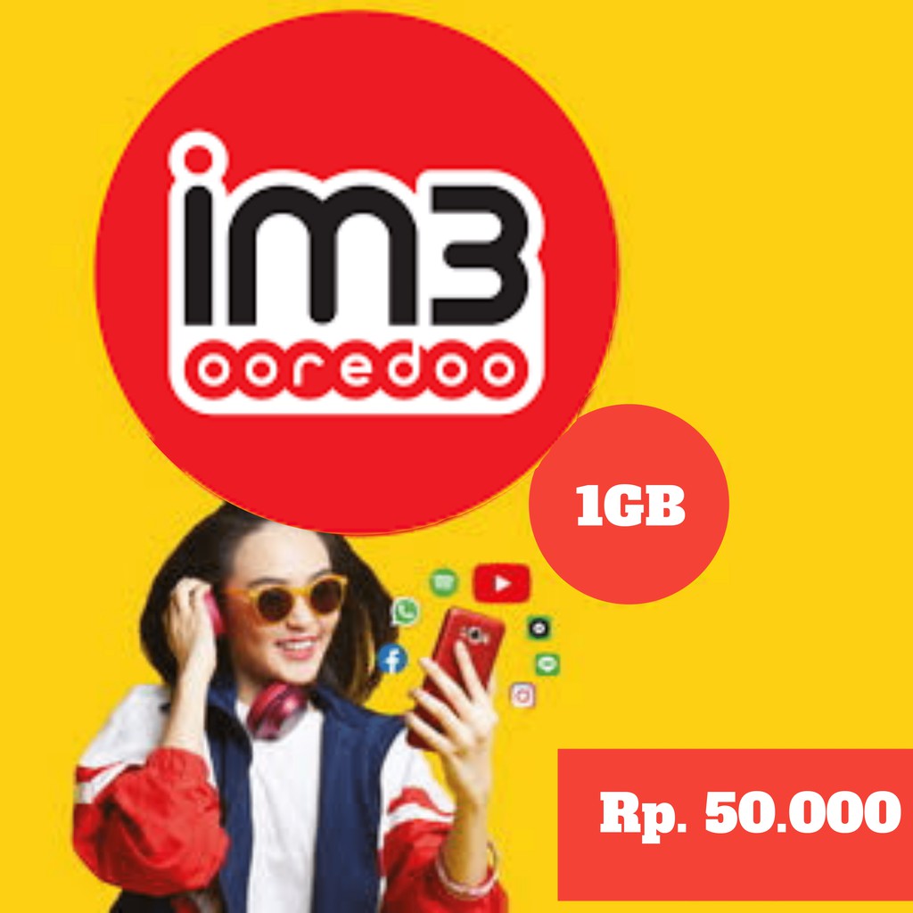 Paket Data Indosat 1 GB