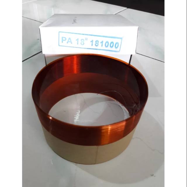 Spul spool voice coil speaker spiker 18inch excellent 181000 99,2mm 99.2mm