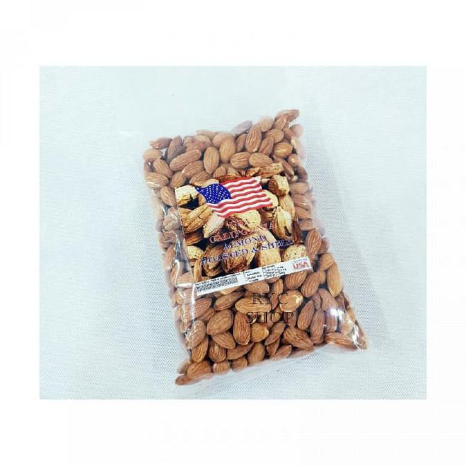 

Kacang Almond Panggang 500Gr Tanpa Cangkang Kupas Roasted Almond Premi Melina_Galeri