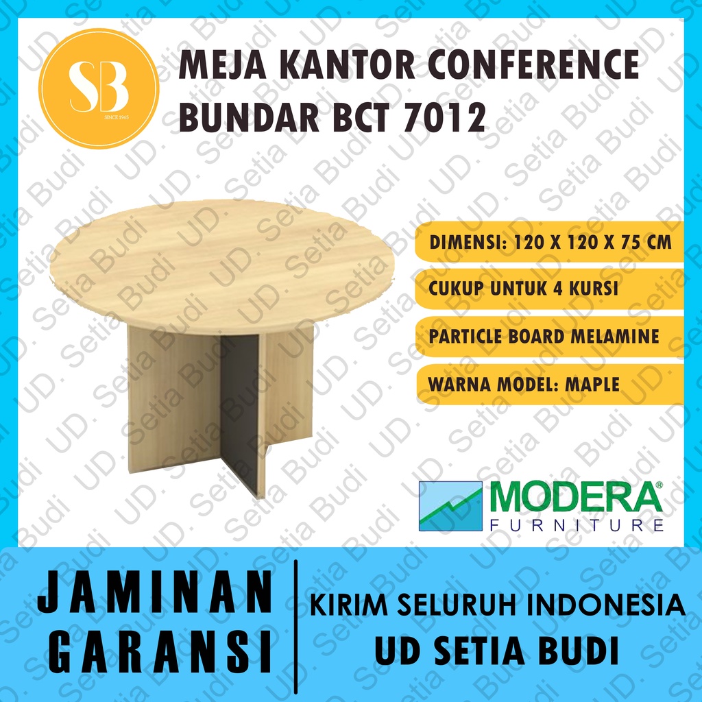 Meja Kantor Conference Bulat Modera BCT-7012 B-Class