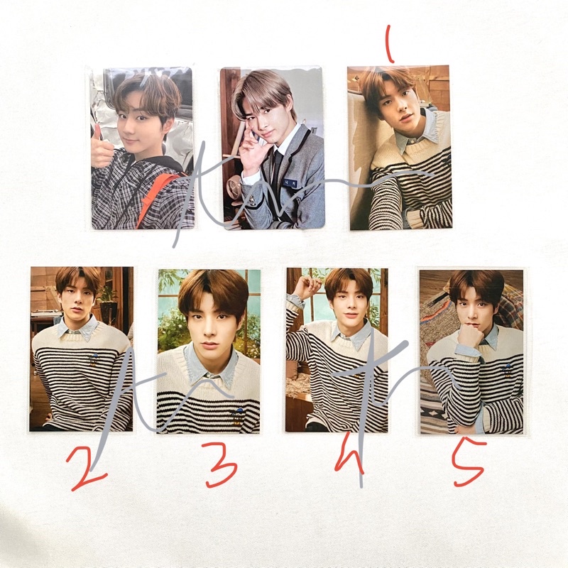 Photocard Enhypen Jungwon Heeseung Jake Jay Sunghoon Ni-Ki Lighstick Seasons Greeting Dilemma Answer POB Weverse Photocard Bookmark Postcard