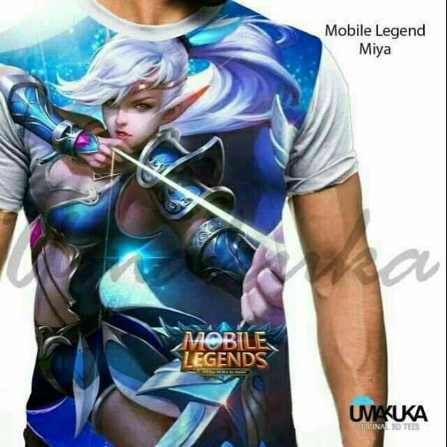 Mobile legend Miya / umakuka / grosir kaos / kaos murah