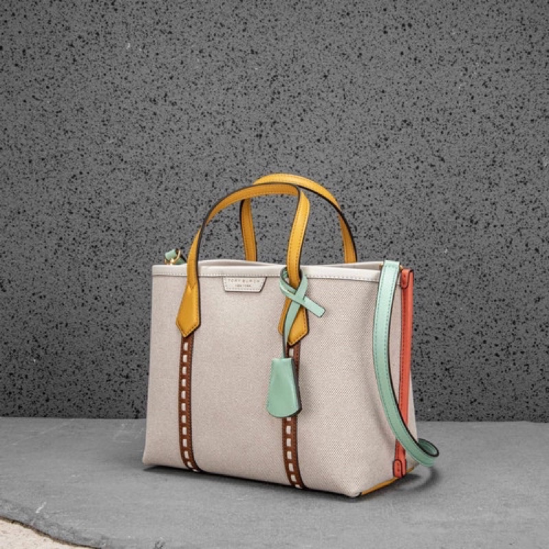 torry burch perry canvas tote