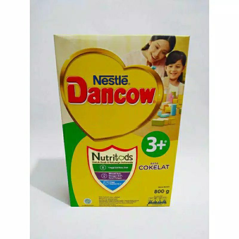 DANCOW 3+ MADU/VANILA/COKLAT 750GR