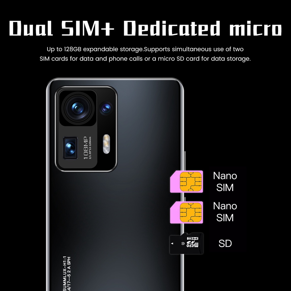 5G [Flash Sale] MX4 pro RAM 8GB+256GB cuci ponsel murah 700 dan di bawah 6,5 inci ponsel merek baru produk asli resmi promosi termurah dukungan ponsel android COD