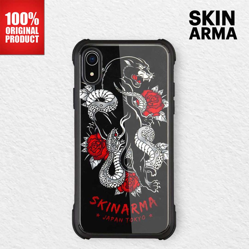 Casing iPhone XR Skinarma - Gosu Glass - Pansa