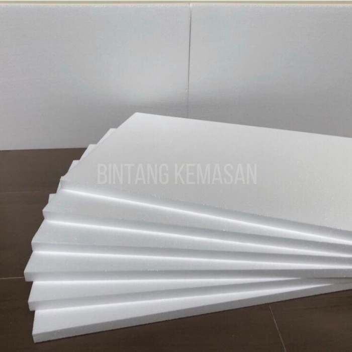 

Senikertas- Styrofoam Lembaran 60 X 40 X 1Cm Super Hard Density 30 Lembaran Foam -Kertas-Seni.