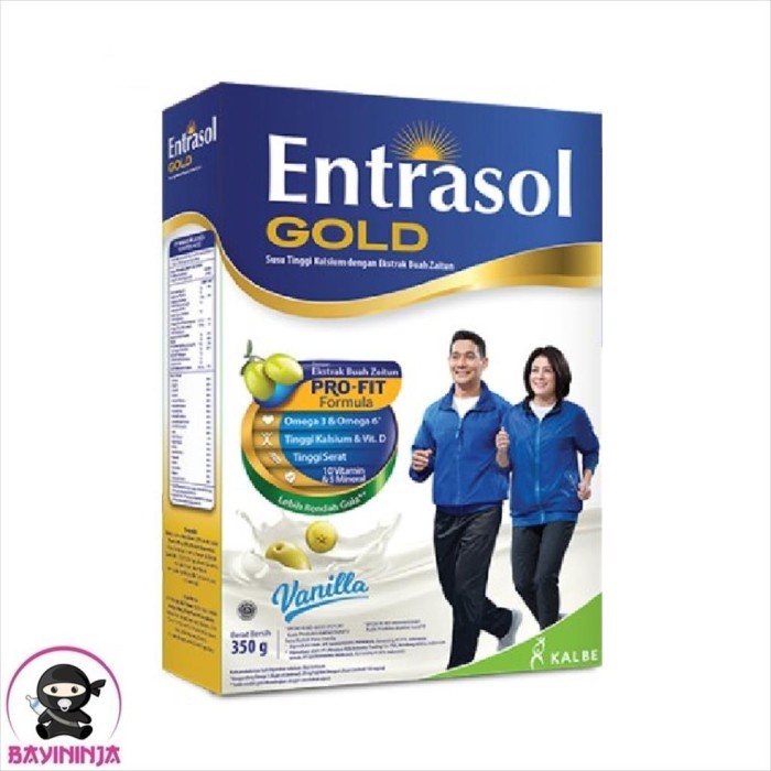 

101bfbb Entrasol Gold Vanilla Vanila Box 370G / 370 G Xa201As