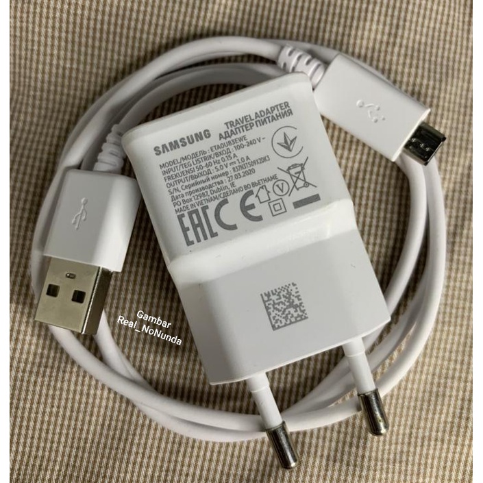 Cas Charger Samsung A01 Original Bawaan HP Langsung Diambil Dari HP Support Samsung J7  Prime