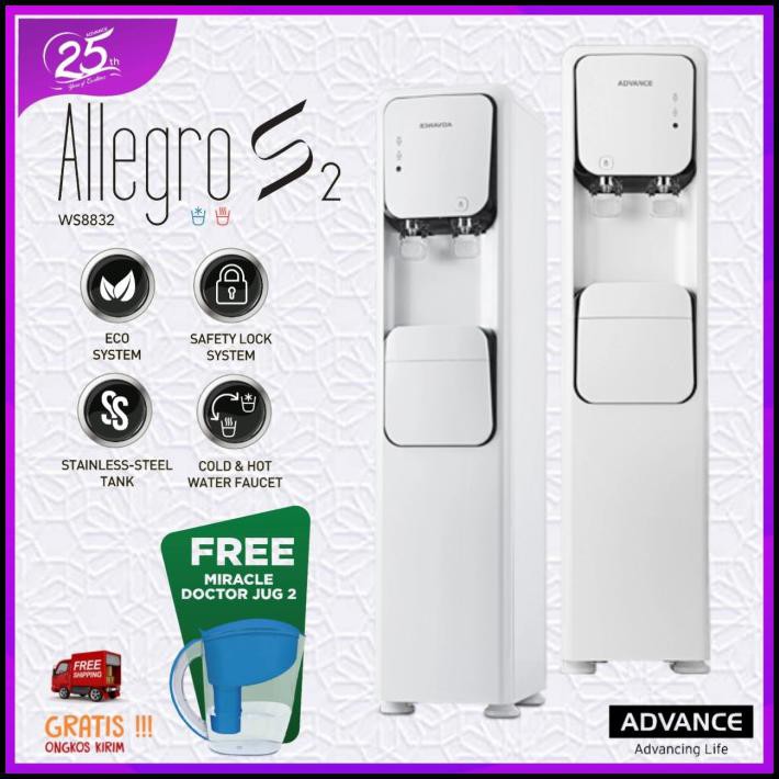 Best Sale Water Purifier / Penyaring Air Advance Allegro S2