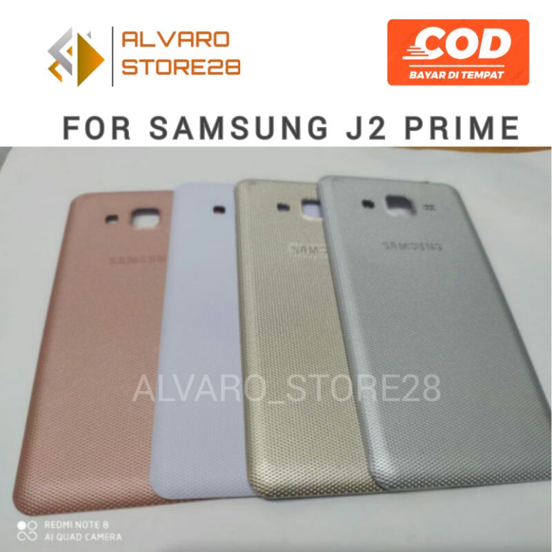 BACKCASE SAMSUNG GALAXY J2 PRIME / BLACK BACKDOOR TUTUP BELAKANG BATERAI