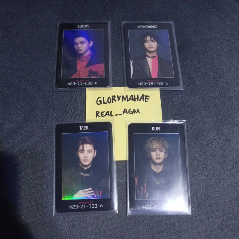 READY STOCK OFFICIAL AC Access Card Arrival Lucas Yangyang yy Taeil Kun photocard poca pc