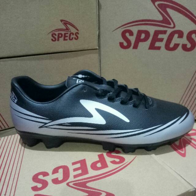 Sepatu Bola Specs Sparta Fg Black Silver