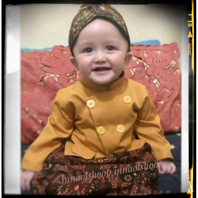 Set Beskap // Beskap Bayi // Tedak Siten // Pakaian Tradisional Jawa