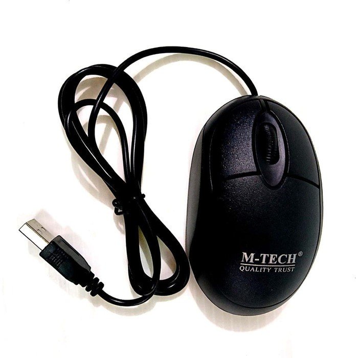 Mouse USB M-Tech / Mouse Optical USB Mtech / Usb Mouse M Tech Kabel