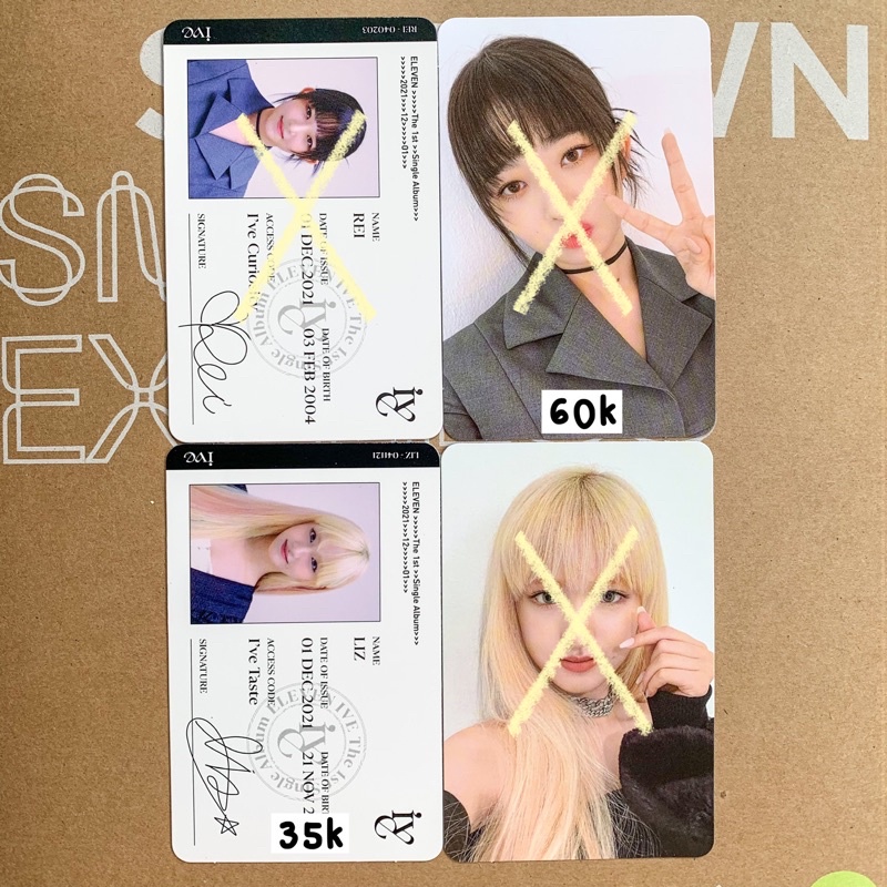 id card liz ive eleven pc