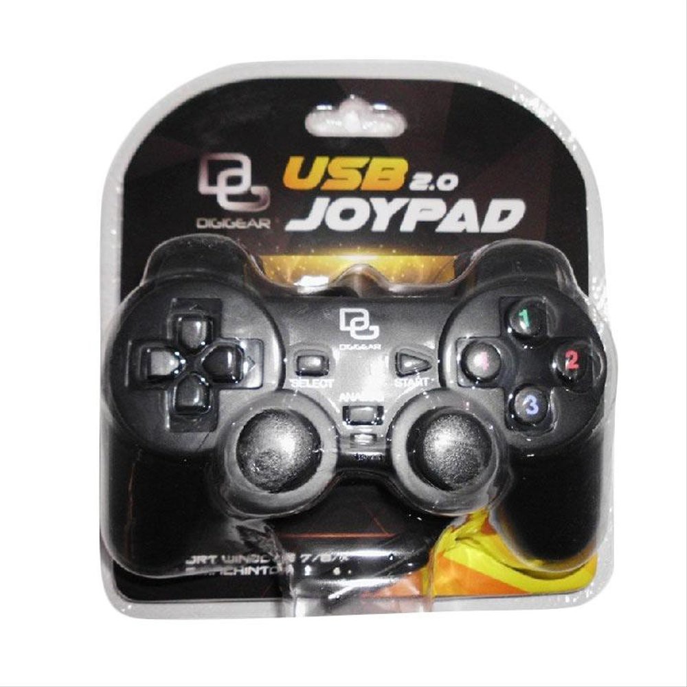 DIGIGEAR1B | GAMEPAD SINGLE DIGIGEAR BLACK ANALOG