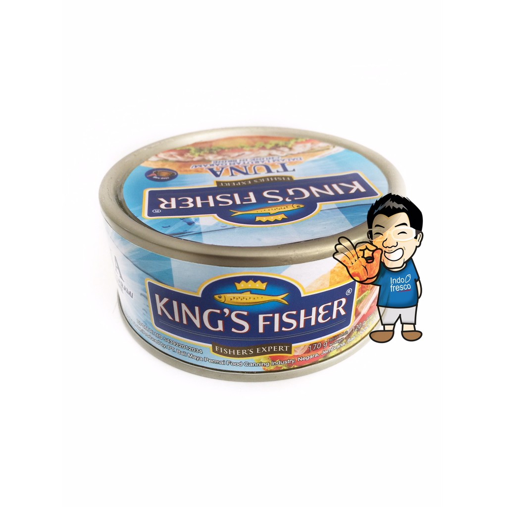 

PROMO KING'S FISHER TUNA IN CANNED- DAGING TUNA KALENG 170G TERMURAH