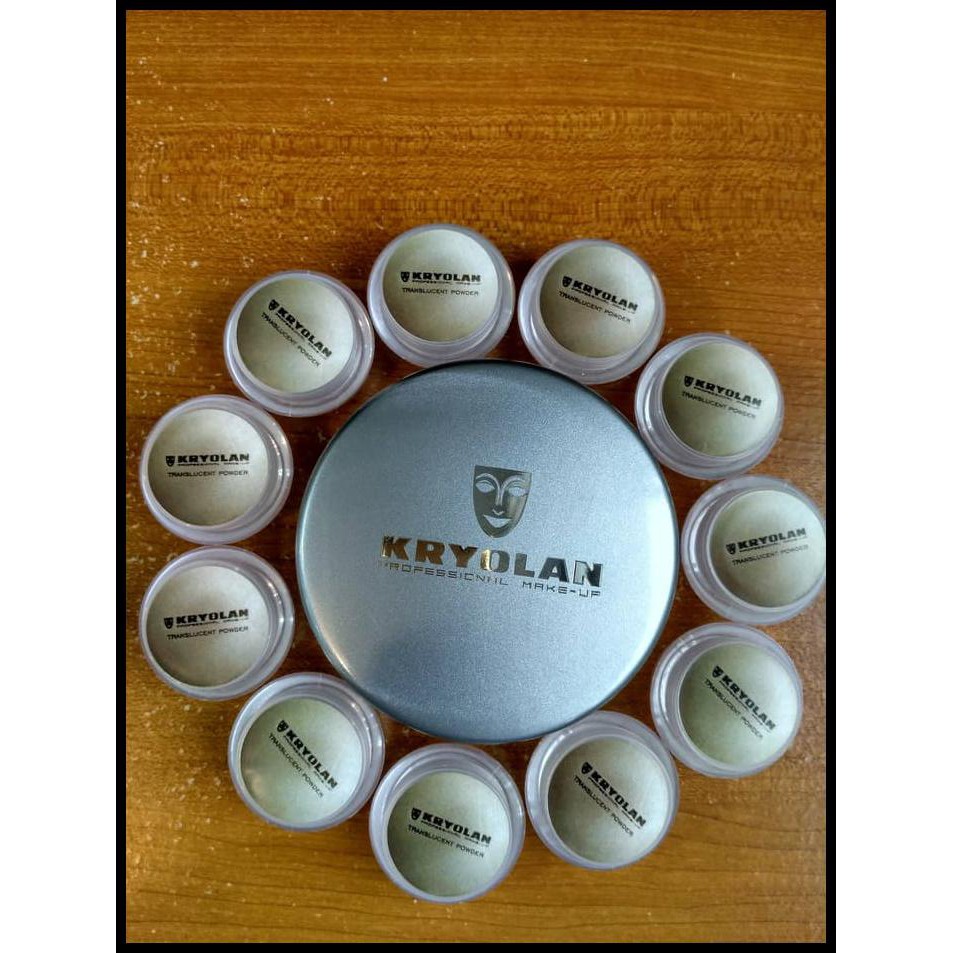 Kryolan Bedak Tabur Sample Size 9Gr Original - Ready Stock