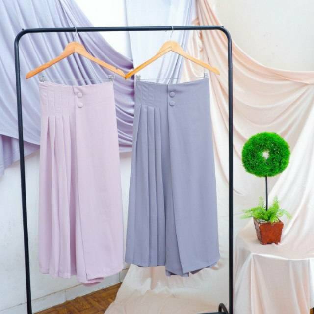 0268 HUSNA ROK KULOT (PRE ORDER) KANCING 2