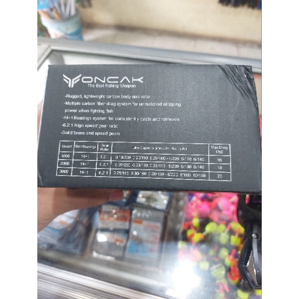 Reel Spinning Oncak Z1 Carbon