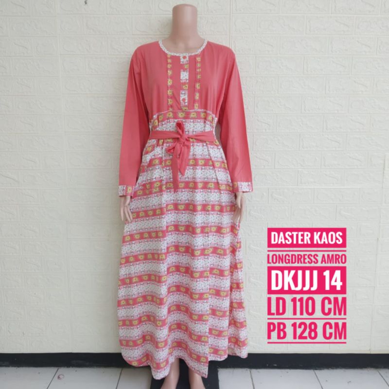 AMRO Daster Kaos Klok Longdress Jumbo (DKJJJ)