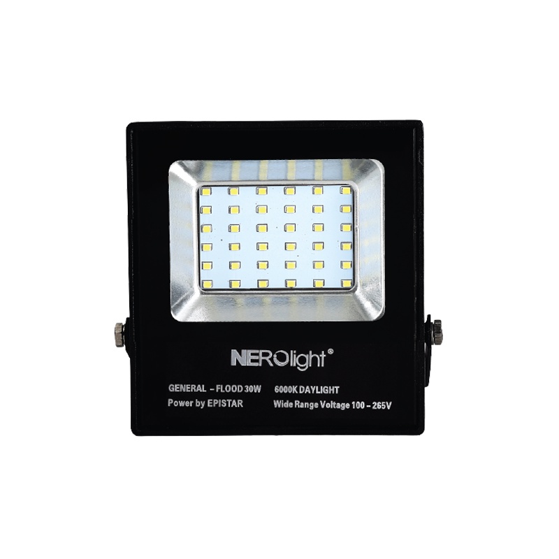 GENERAL BRIGHT LED FLOOD LIGHT - 30W / IP65 (Daylight, Warmwhite) Nerolight