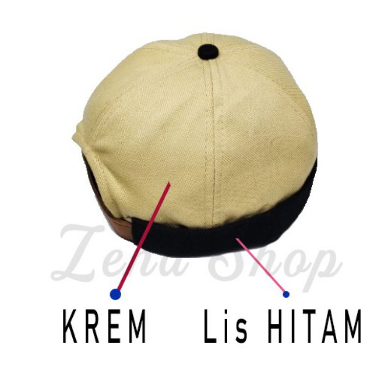 Topi Peci Miki Hat UAS Pria Dewasa Hijrah Termurah