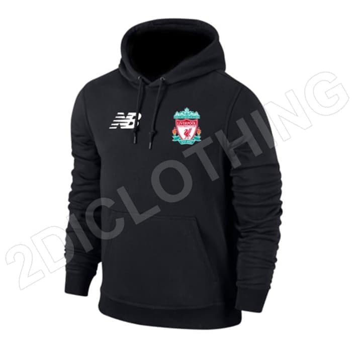 Jaket Hoodie Jumper Sweater NB NEW BALANCE + LiVERPOOL_ RETRO polos