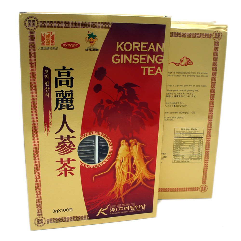 Korean Ginseng Granular Tea Powder (Teh Ginseng Serbuk Asli Korea)