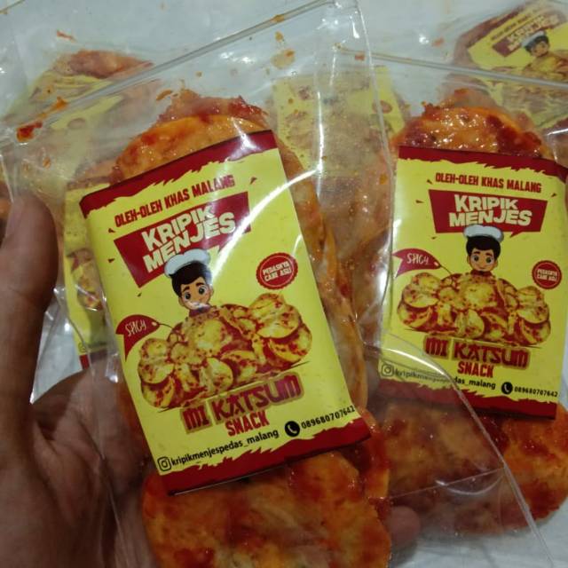 

Kripik Menjes Pedas