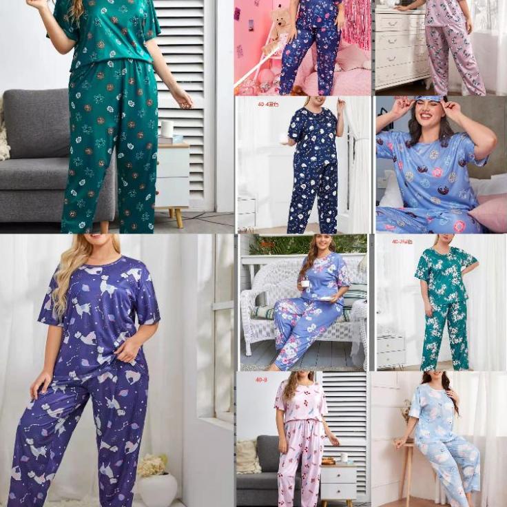 Update - Baju tidur Shein import  Piyama Shein super jumbo | Piyama Cp wanita import | Baju tidur le