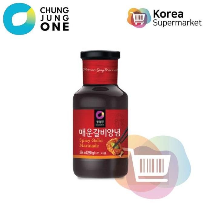 

&<&<&<&] HS Spicy Galby Marinade Saus BBQ Ribs daesang chung jung one Korea