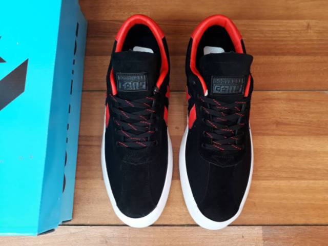 CONVERSE LOW BREAK POINT BLACK RED PREMIUM BNIB MADE IN CHINA SIZE 40/41/42/43/44
