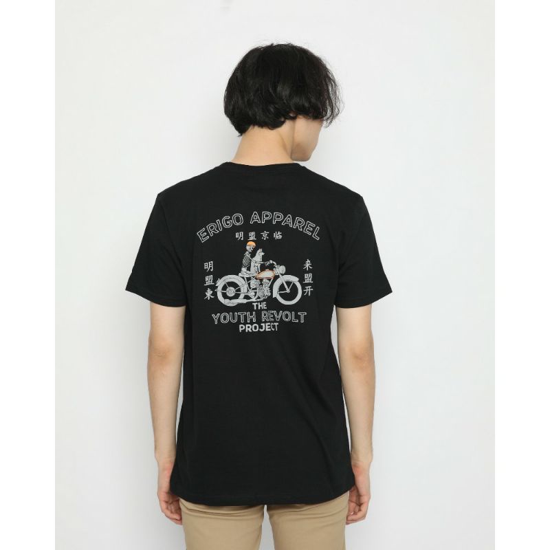 Kaos Erigo T-Shirt Japan Fun Ride Black Original