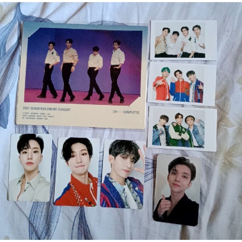 SEVENTEEN DVD INCOMPLETE (PHOTOCARD, POLA, BENEFIT WEVERSE) BACA DESC