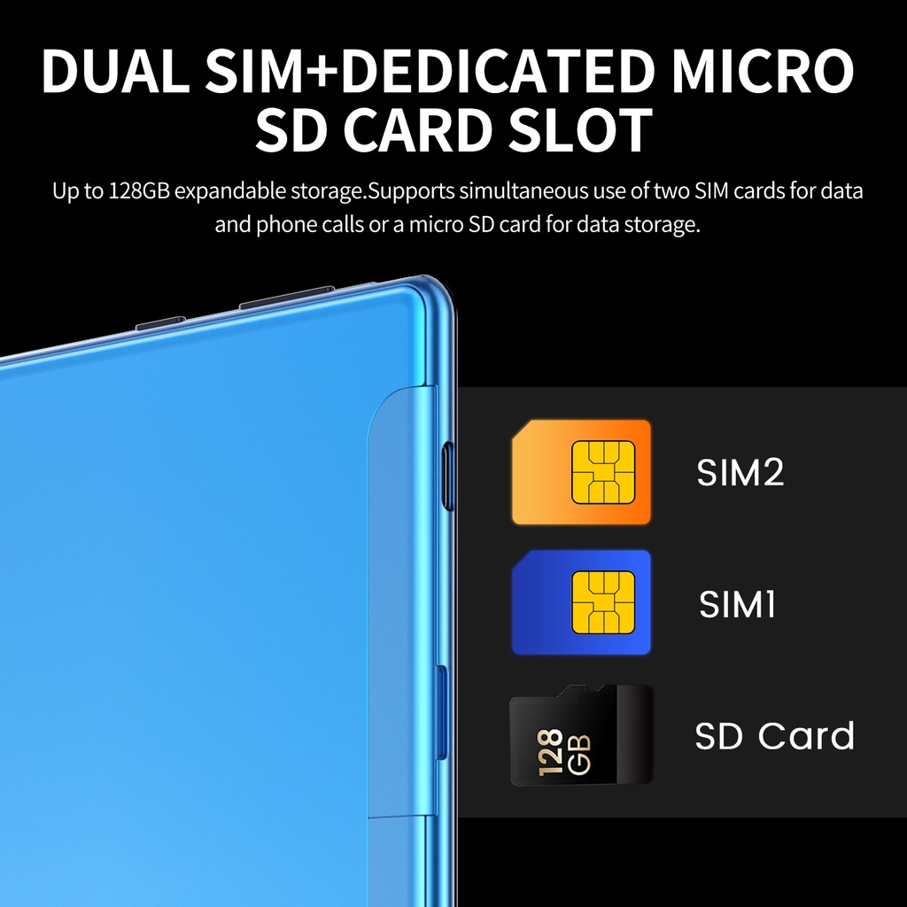 Asli Tablet PC Tampilan HD 8.0 inci | Pelindung mata | Kids Corner HD Ponsel Android Tablet PC 5G Siswa Belajar Tablet PC 12GB+512GB Android 10.0 Promosi Tablet Murah