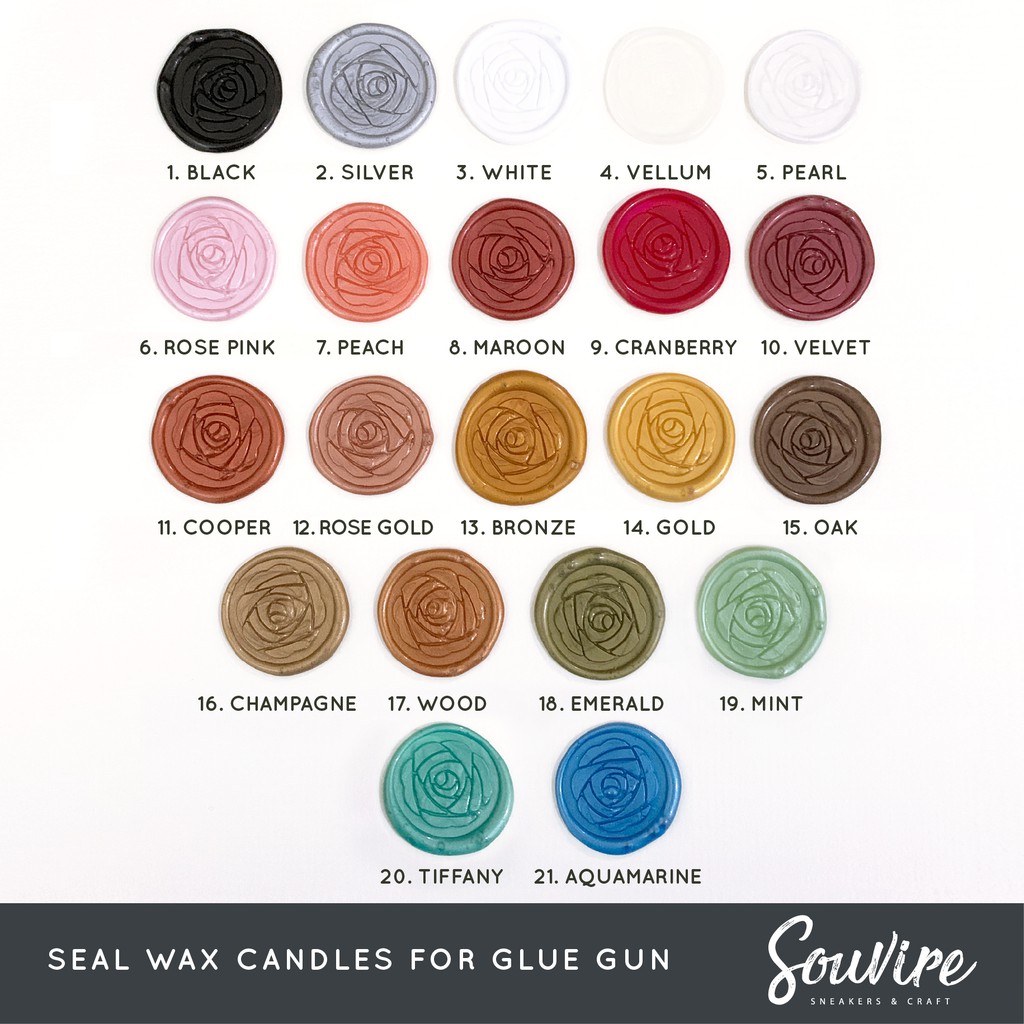 

Seal Wax / Seal Wax Candle / Lilin Stempel sealwax glue gun